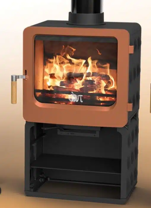 Ekol PumpkinPie Stack Multifuel/Woodburning Stove - Image 2