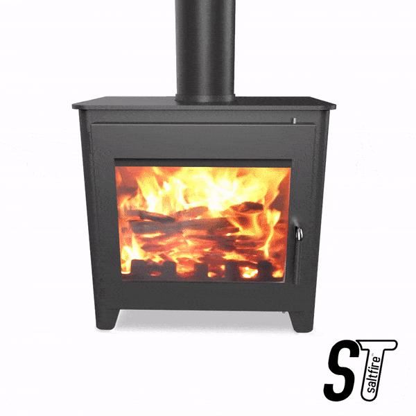 Saltfire ST3 Wood Burning Stove - Image 3