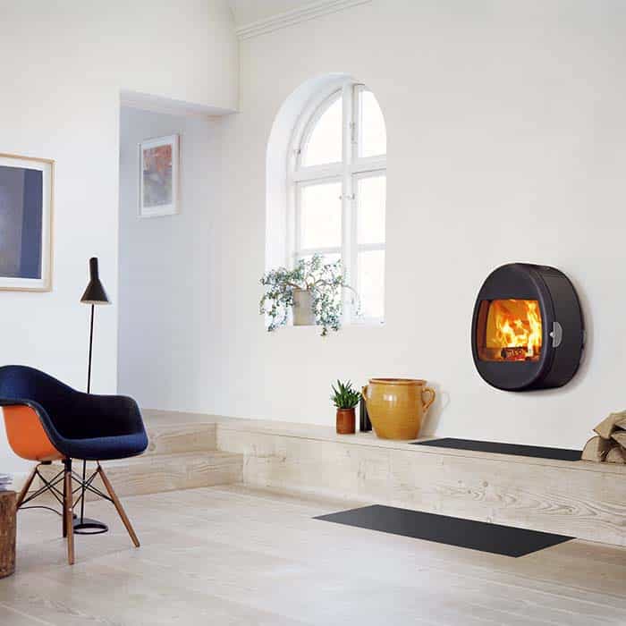 Scan 66-1 Wall Woodburning Stove