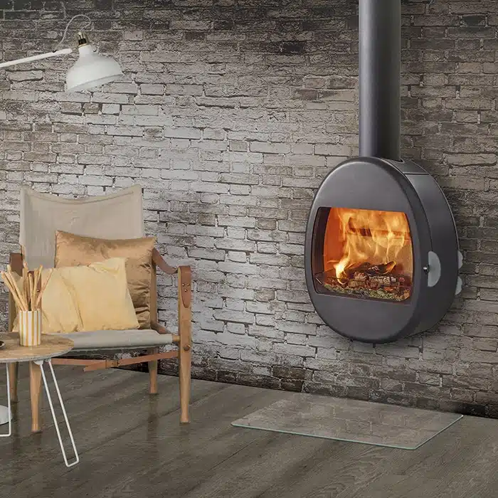 Scan 66-1 Wall Woodburning Stove - Image 3