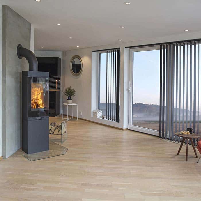 Scan 80-2 Prism Black Woodburning Stove - Image 2