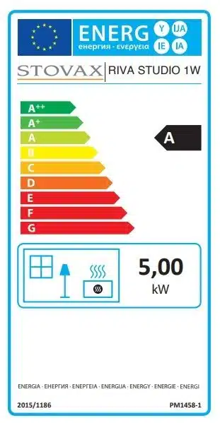 Stovax Studio 1 Freestanding Eco Woodburner - Image 5