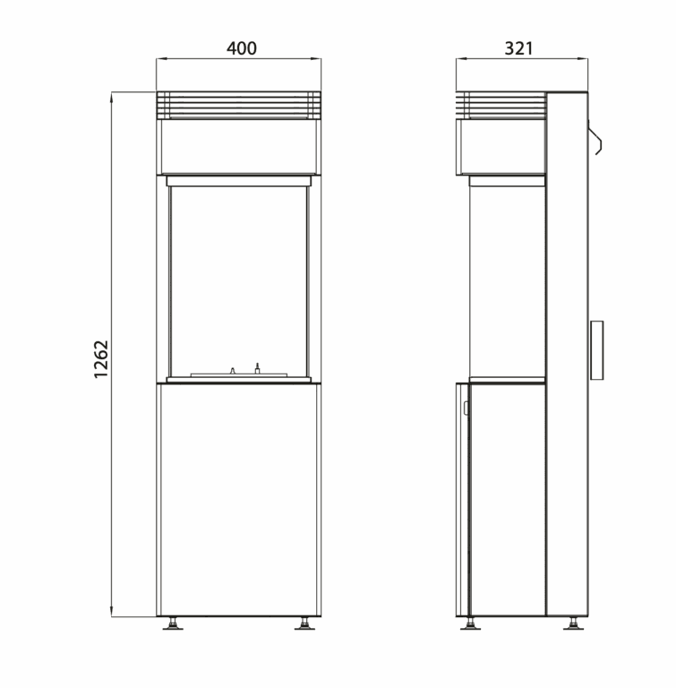 Termatech Biotronic 400 Bioethanol Stove - Image 3