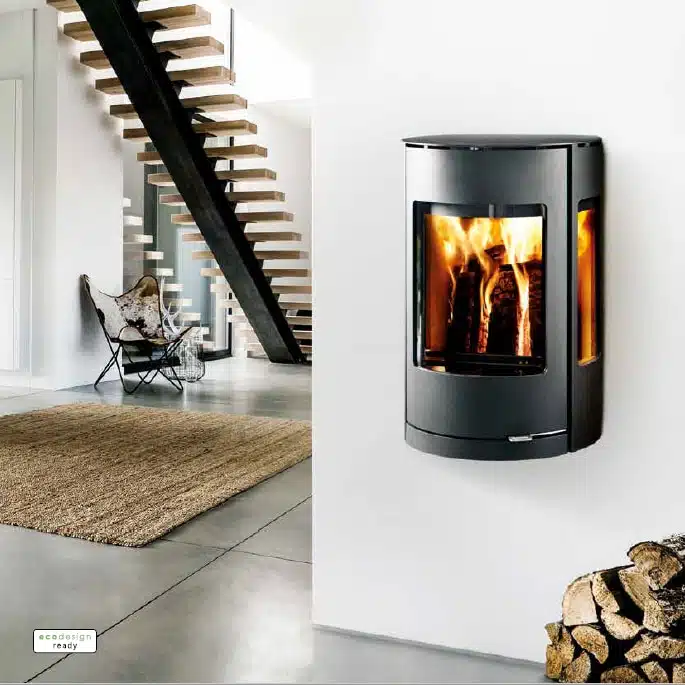 Westfire Uniq 37 SE Wall Hung Woodburning Stove