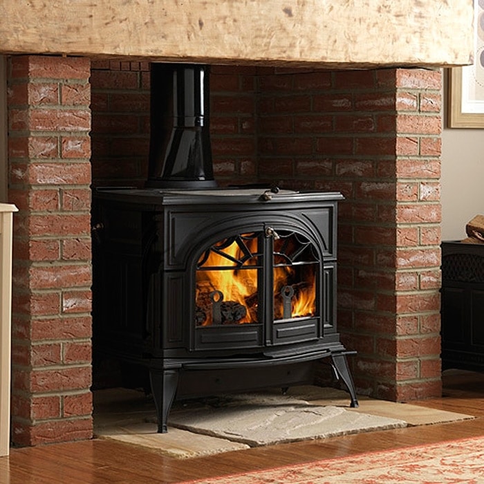 Vermont Castings Defiant Two-In-One Wood Burning Stove - Image 2