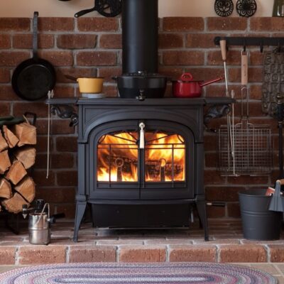 Vermont Castings Encore Two-in-One Wood Burning Stove
