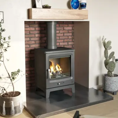 F2 Fires Vue Portrait Multifuel Stove