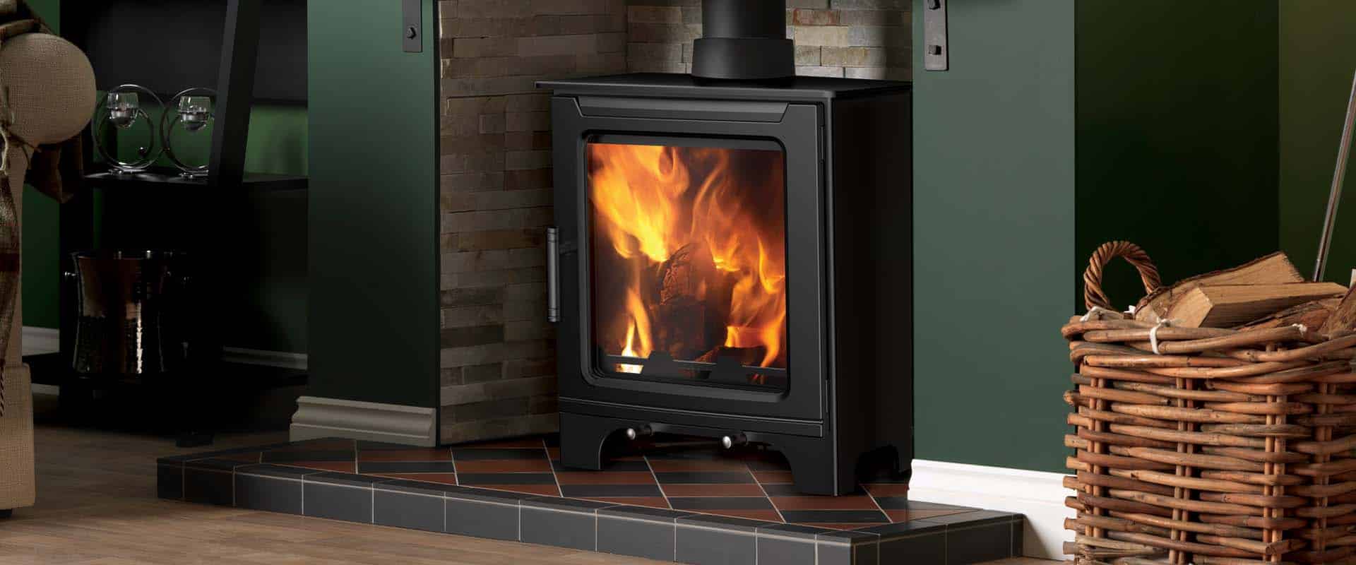 Bennie 5 Wood Burning Stove With Schiedel Fitting Kit - Image 2