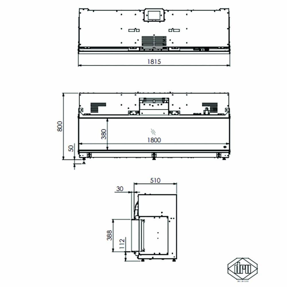 DRU Virtuo 180 Evolve Electric Stove - Image 4