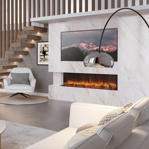 Gazco eReflex 195RW 1-2-3 Sided Electric Fire - Image 4