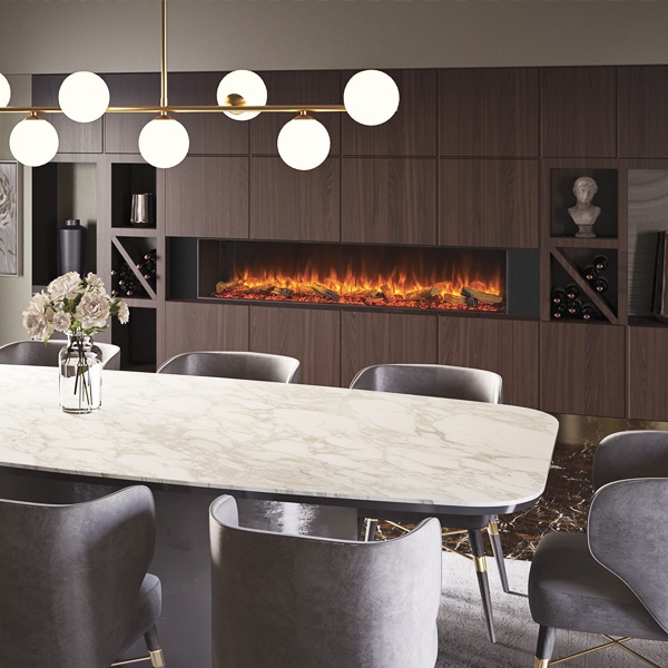 Gazco eReflex 195RW 1-2-3 Sided Electric Fire - Image 3