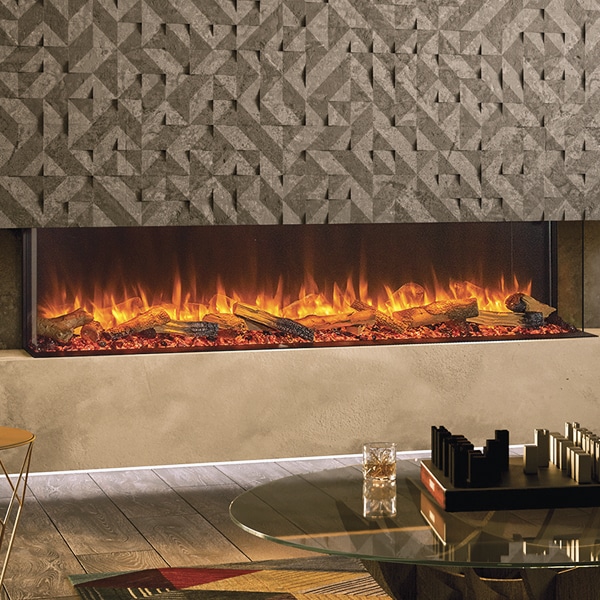 Gazco eReflex 195RW 1-2-3 Sided Electric Fire - Image 2