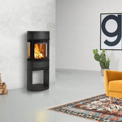 Scan 68-11 Open Base Woodburning Stove