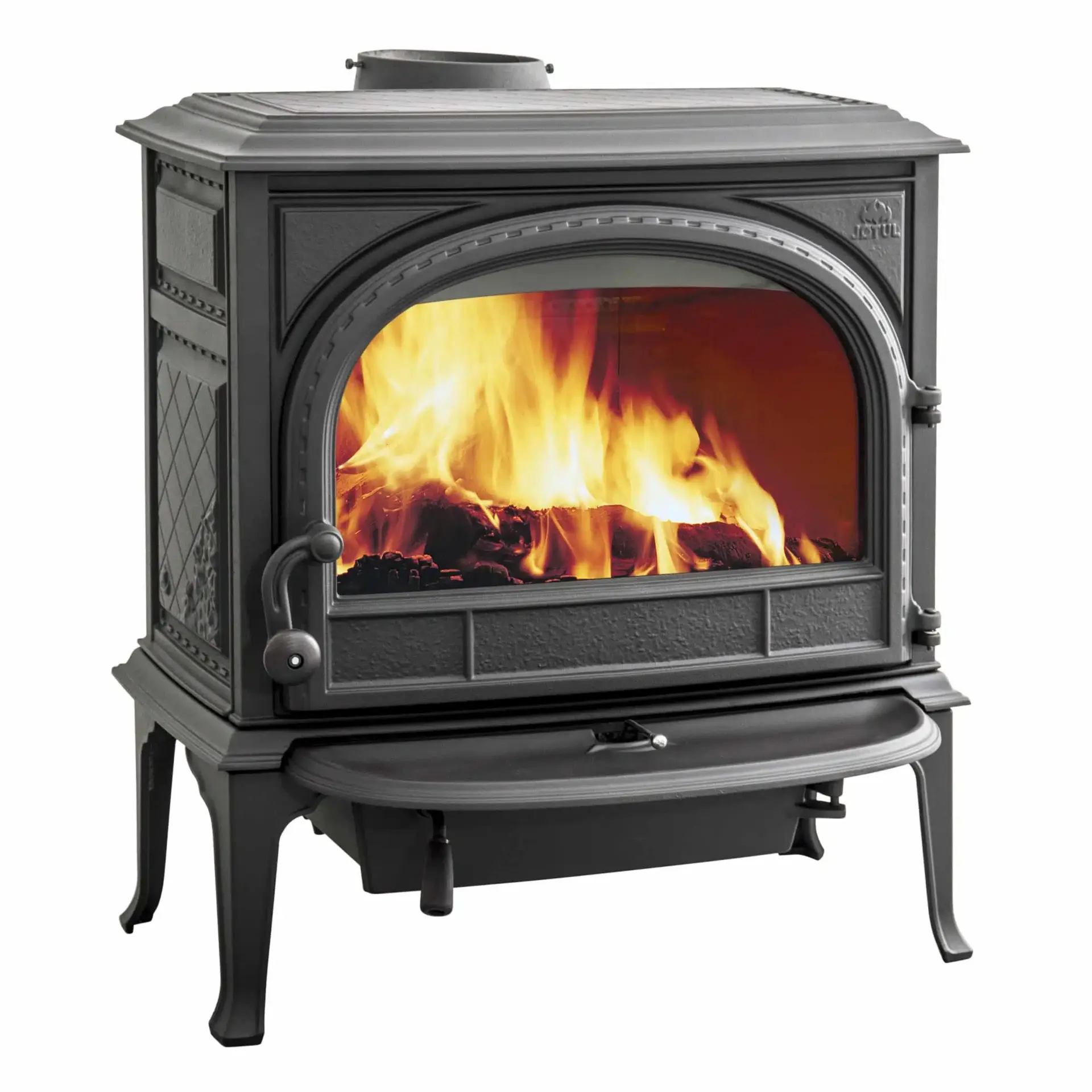 Jotul F400 with Clear Door