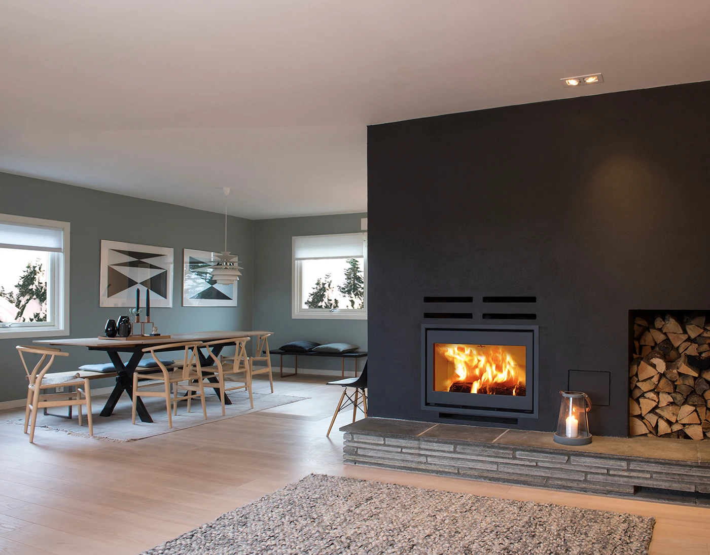 Scan 1004 BB VE Inset Woodburning Stove