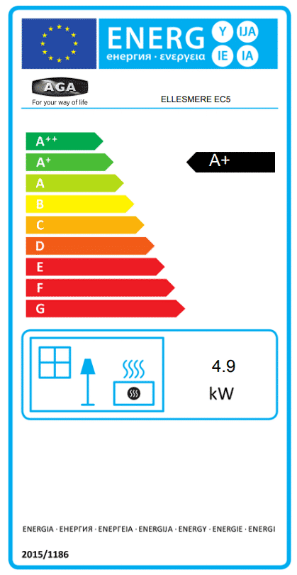 AGA Ellesmere EC5 Freestanding Multifuel - Image 4