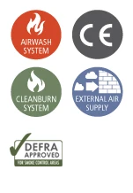 Nordpeis Quadro 3T Woodburner - Image 2