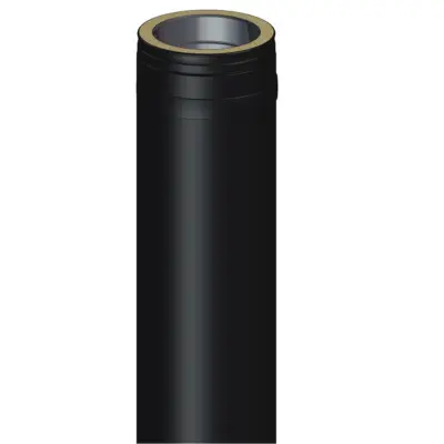 Dinak DW Design 5" (130mm) Black Adjustable Length 530mm to 915mm