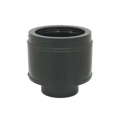 Schiedel 5" (125mm) Internal Diameter ICID Plus Increasing Adaptor From 98mm With Case - Matt Black