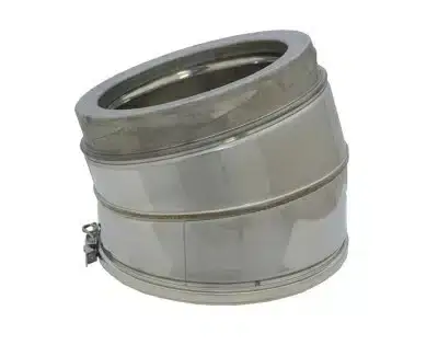 Schiedel 6" (150mm) Internal Diameter ICID Plus 15 Degree Elbow