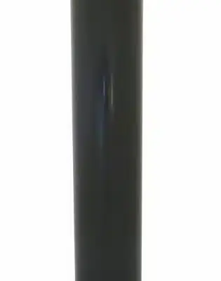 Schiedel 5" (125mm) Internal Diameter ICID Plus 960mm Pipe and Locking Band - Matt Black