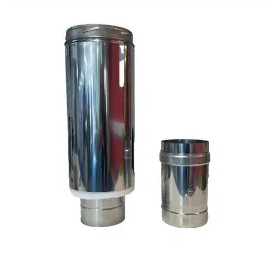 Schiedel 6" (150mm) Internal Diameter ICID Plus Adjustable Starter Section with Test Point 1035mm