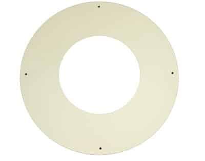 Schiedel 5" (125mm) Internal Diameter ICID Plus Bungalow Round Fire Stop - one Piece - White