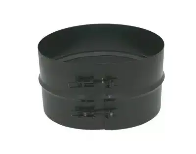 Schiedel 6" (150mm) Internal Diameter ICID Plus Extended Locking Band - Matt Black