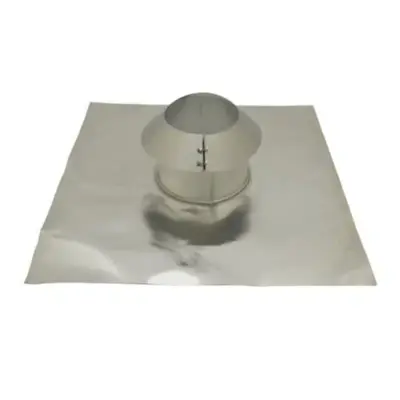 Schiedel 6" (150mm) Internal Diameter ICID Plus Flat Flashing And Storm Collar