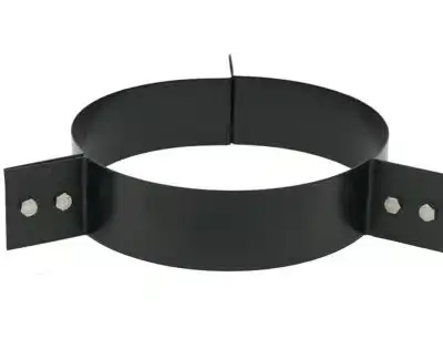 Schiedel 6" (150mm) Internal Diameter ICID Plus Guy Wire Bracket - Matt Black