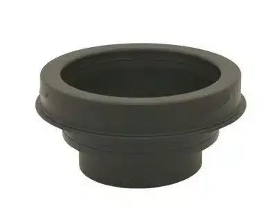 Schiedel 6" (150mm) Internal Diameter ICID Plus Increasing Adaptor From 123mm - Matt Black
