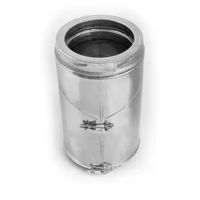 Schiedel 6" (150mm) Internal Diameter ICID Plus Inspection Pipe with Test Point (Dry Only)