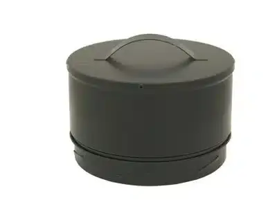 Schiedel 6" (150mm) Internal Diameter ICID Plus Insulated Locking Plug - Matt Black