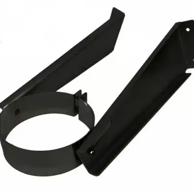 Schiedel 6" (150mm) Internal Diameter ICID Plus Retrofit Wall Support (200-375mm) - Matt Black