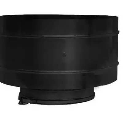 Schiedel 5" (125mm) Internal Diameter ICID Plus Top Round Terminal - Matt Black