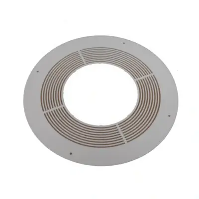 Schiedel 6" (150mm) Internal Diameter ICID Plus Ventilated Round Fire Stop - One Piece - White