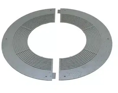 Schiedel 6" (150mm) Internal Diameter ICID Plus Ventilated Round Fire Stop - Two Piece