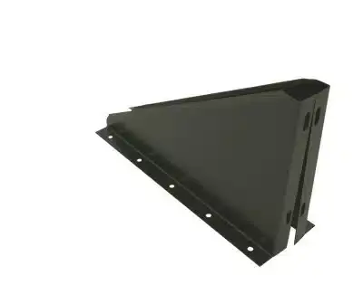 Schiedel 6" (150mm) Internal Diameter ICID Plus Wall Support Side Plates - Matt Black