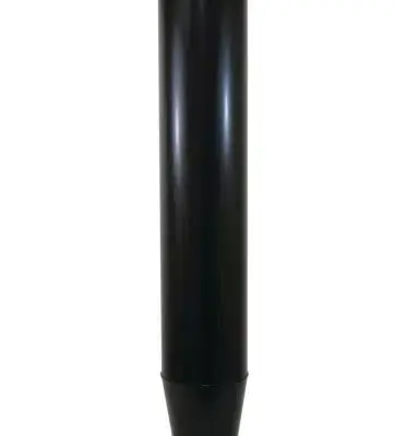 Schiedel 5" (125mm) ICID Plus Starter Pipe - 1200mm Long - Matt Black