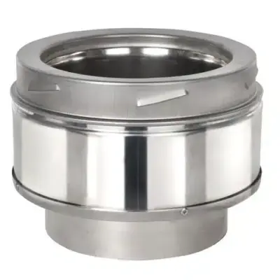 Schiedel 6" (150mm) Internal Diameter ICID Plus Insulated Appliance Connector