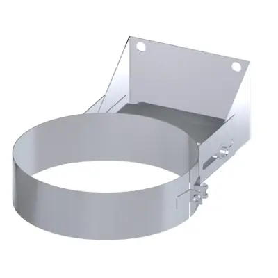 Dinak DW Design 5" (130mm) Stainless Steel Adjustable Wall Support 70-120mm