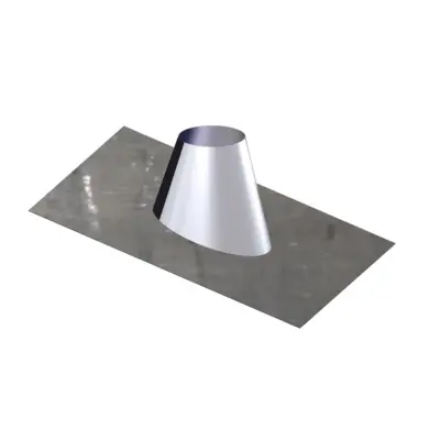 Dinak DW Design 5" (130mm) Stainless Steel Flashing 5/30 Degrees