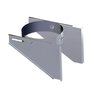 Dinak DW Design 5" (130mm) Stainless Steel Retrofit Base Support