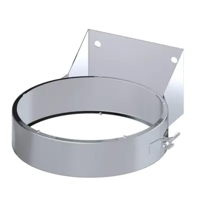 Dinak DW Design 5" (130mm) Stainless Steel Wall Support