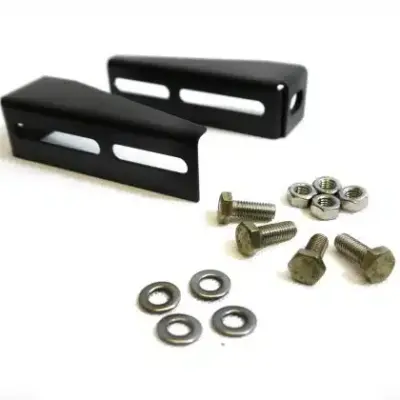 Schiedel ICID Plus Retro Fit Wall Band W1 Extension Arm 130mm - Matt Black