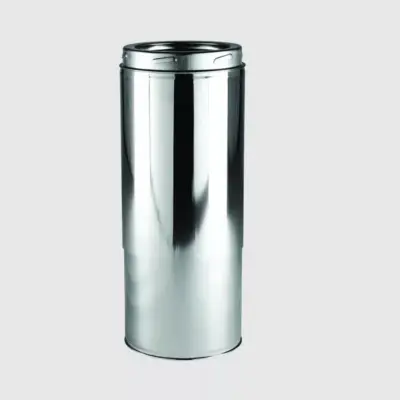 Stovax Professional XQ 5" (125mm) Stainless Steel 340-500mm Adjustable Length