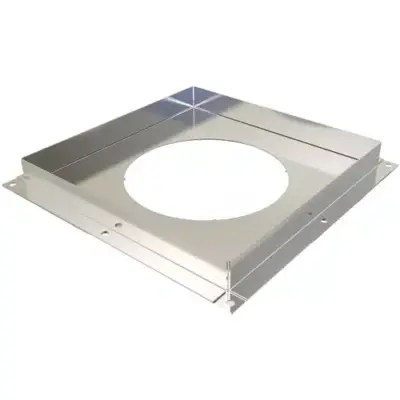 TW Pro Stainless Steel 5" (125mm) Firestop Plate