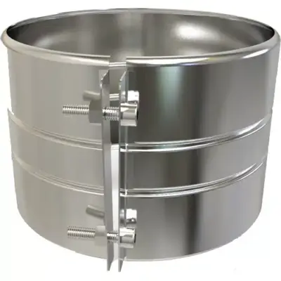 TW Pro Stainless Steel 6" (150mm) Structural Locking Band
