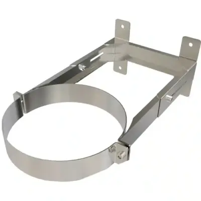 TW Pro Stainless Steel 6" (150mm) Wall Support 130mm To 210mm