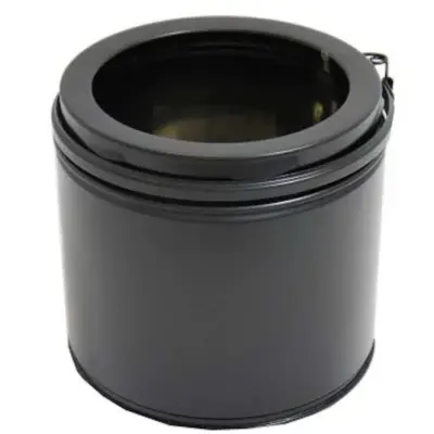 Schiedel 5" (125mm) Internal Diameter ICID Plus 160mm Pipe and Locking Band- Matt Black